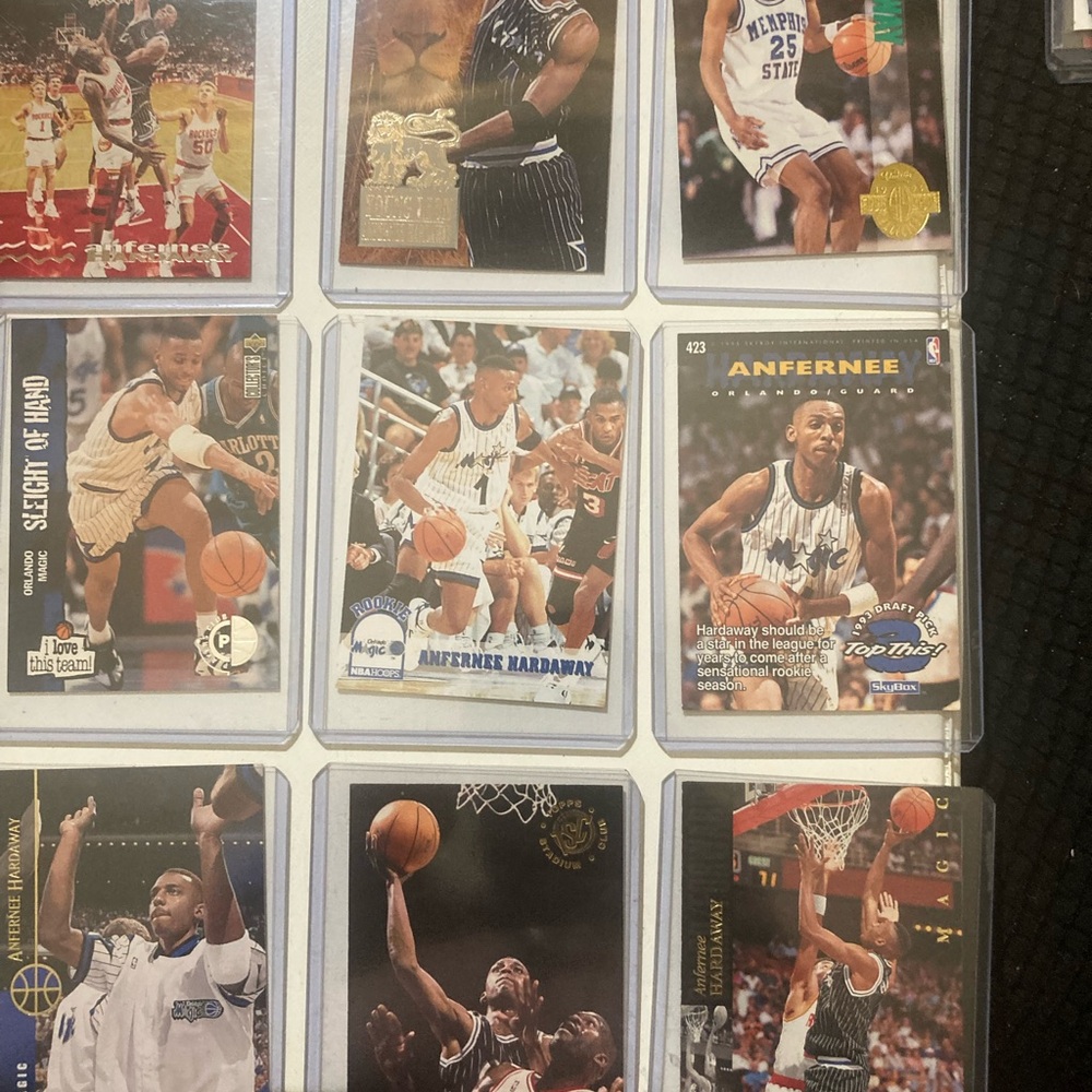 Anfernee Hardaway Basketball Card Collection